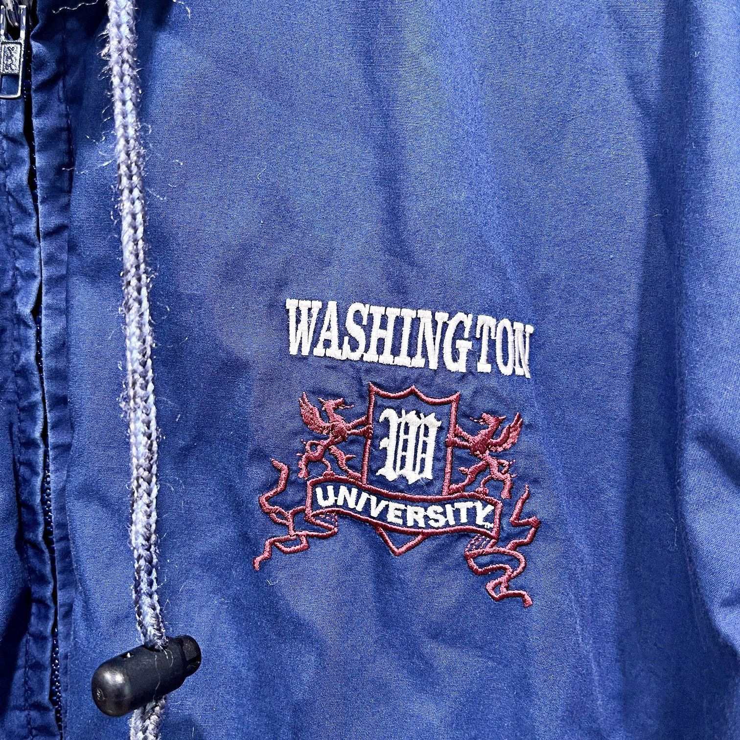 Other × Vintage Washington University Bears VTG Windbreaker Blue USA XL Size US XL / EU 56 / 4 - 3 Thumbnail