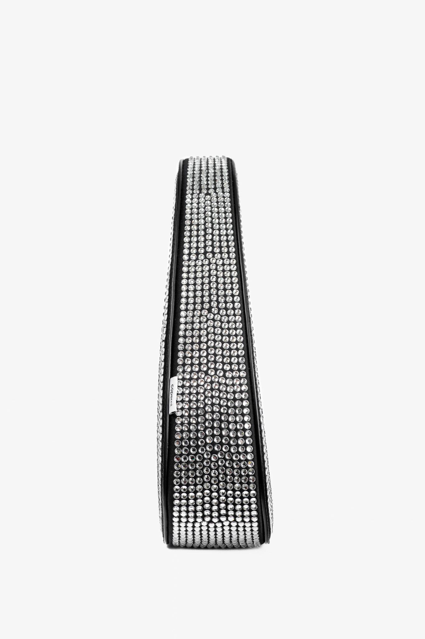 Coperni Coperni Baguette Swipe Black Crystal Structured Handbag Size ONE SIZE - 3 Thumbnail