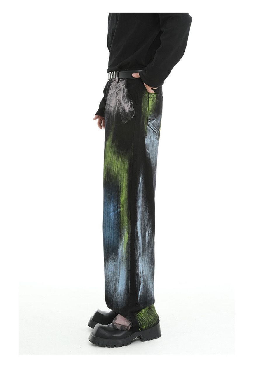 Other Unisex Painted Graffiti Jeans Size 25" / US 0 / IT 36 - 5 Thumbnail