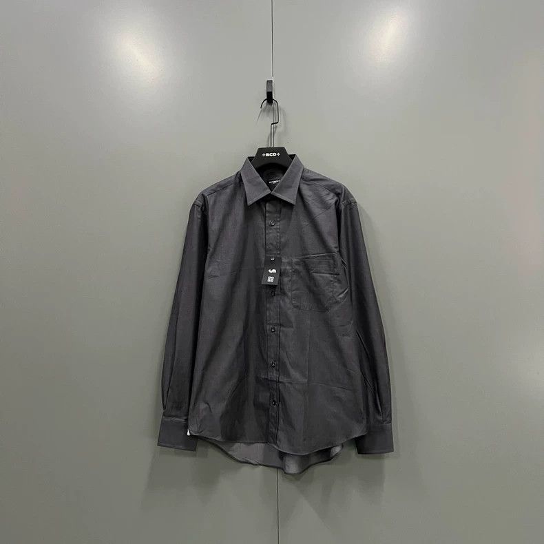 Givenchy Givenchy Dark Gray Long-Sleeve Shirt Size US M / EU 48-50 / 2 - 1 Thumbnail