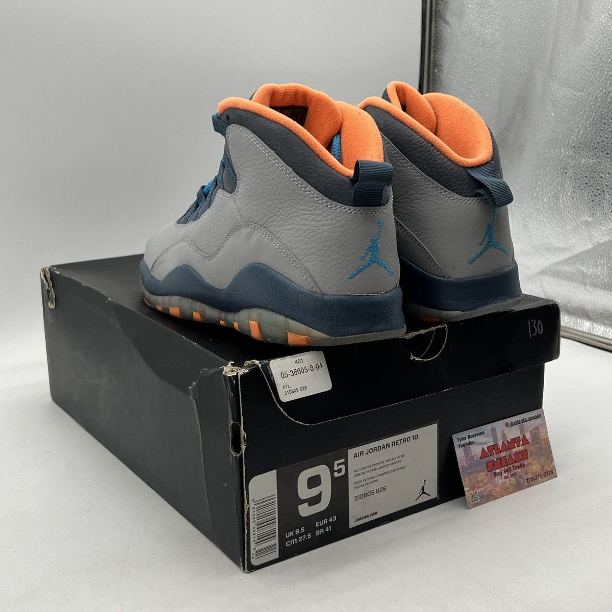 Jordan Brand Air Jordan 10 bobcats Size US 9.5 / EU 42-43 - 4 Thumbnail