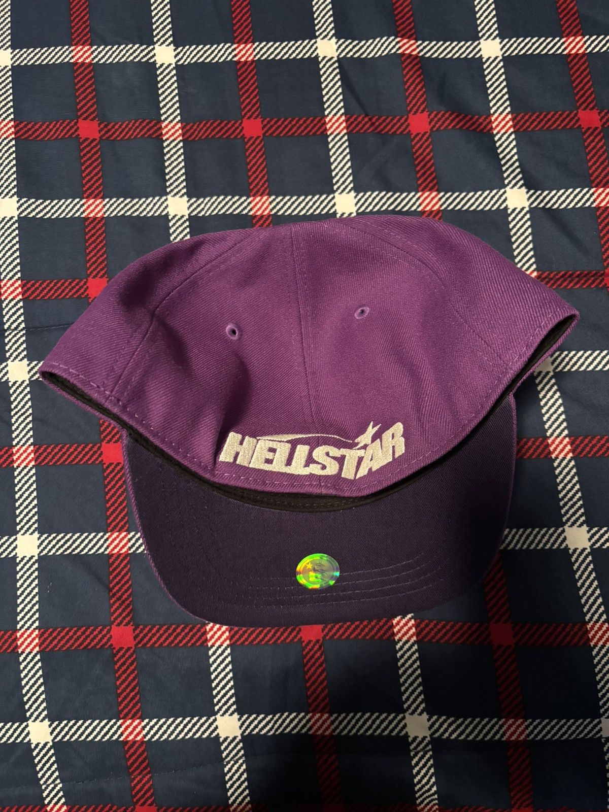 HELLSTAR Hellstar Purple Fitted Hat 7 3/8 Size ONE SIZE - 2 Thumbnail