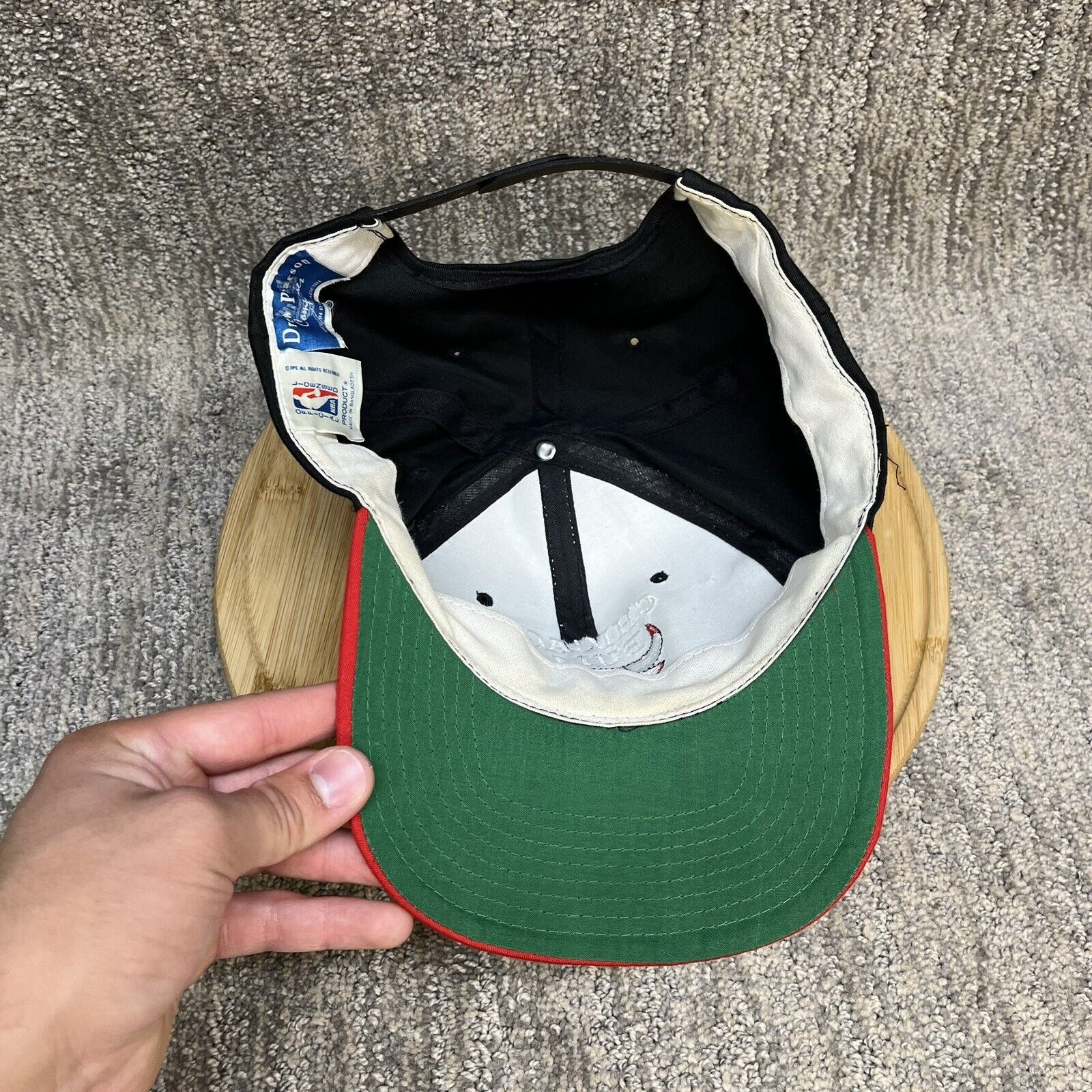 Drew Pearson VTG Back Embroidered Chicago Bulls SnapBack 90s Drew Pearson Size ONE SIZE - 7 Thumbnail