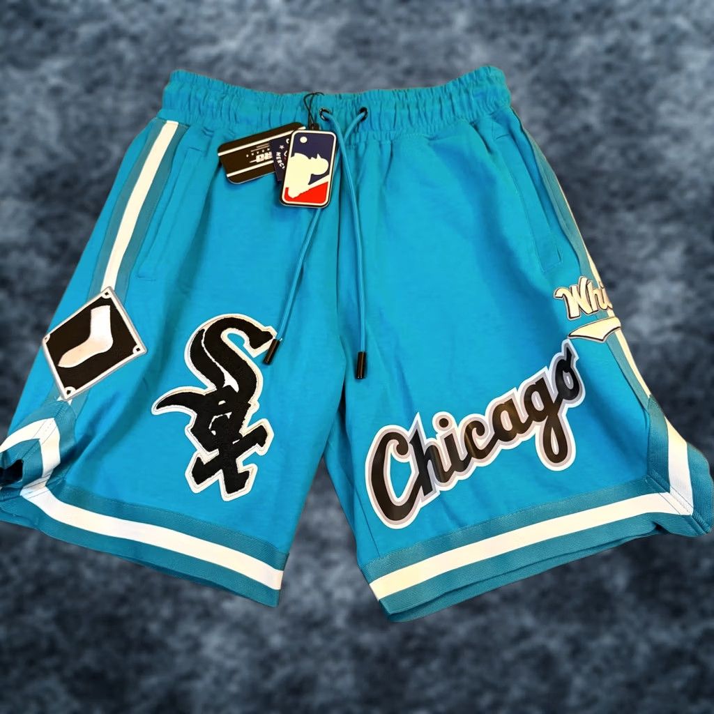 Pro Standard Pro Standard Chicago White Sox Shorts Baseball Aqua Blue Athletic Mens Small NWT Size US 29 - 1 Thumbnail