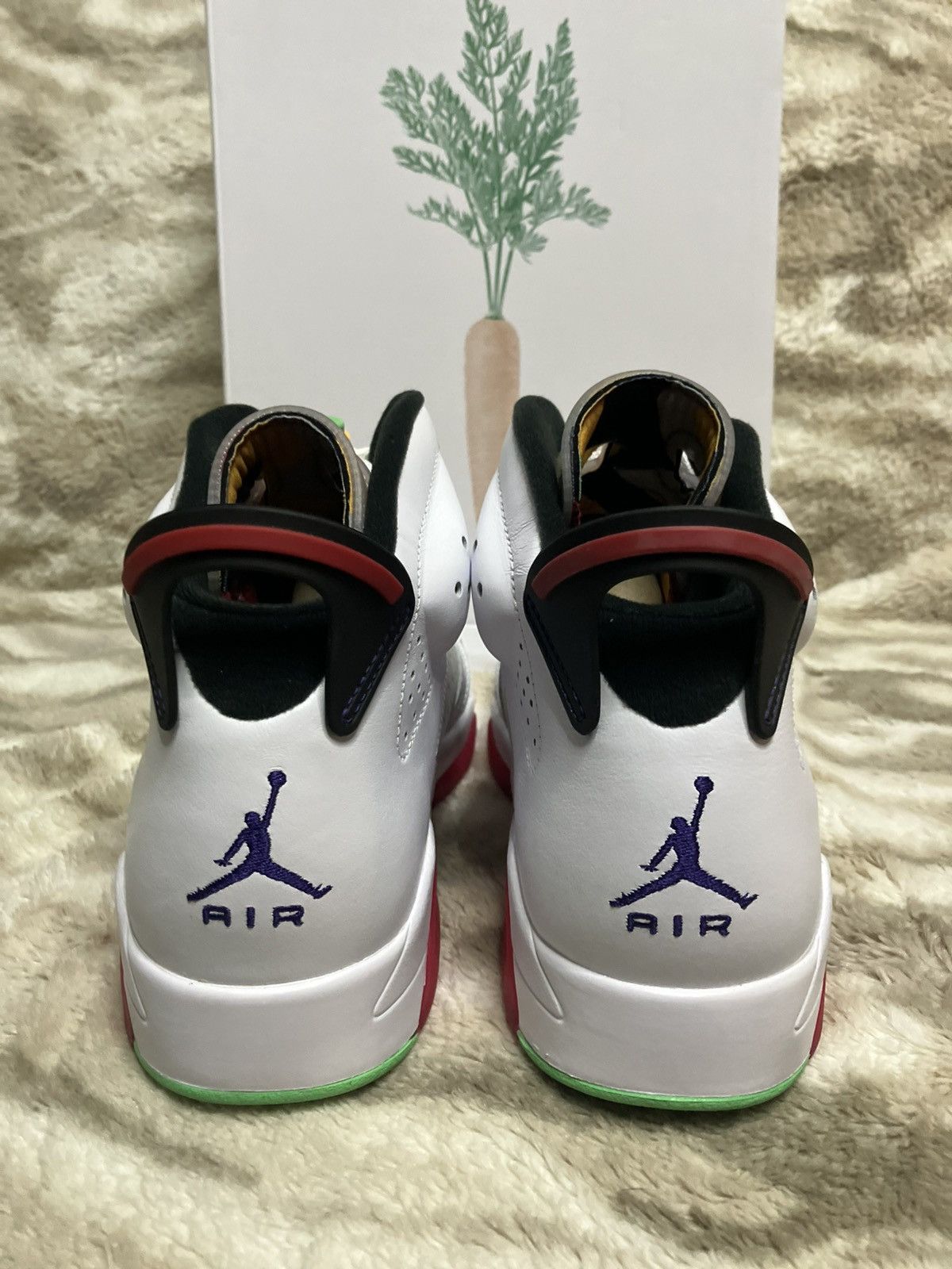 Jordan Brand 8.5m- Air Jordan 6 retro Hare- DS/OG All Size US 8.5 / EU 41-42 - 3 Thumbnail