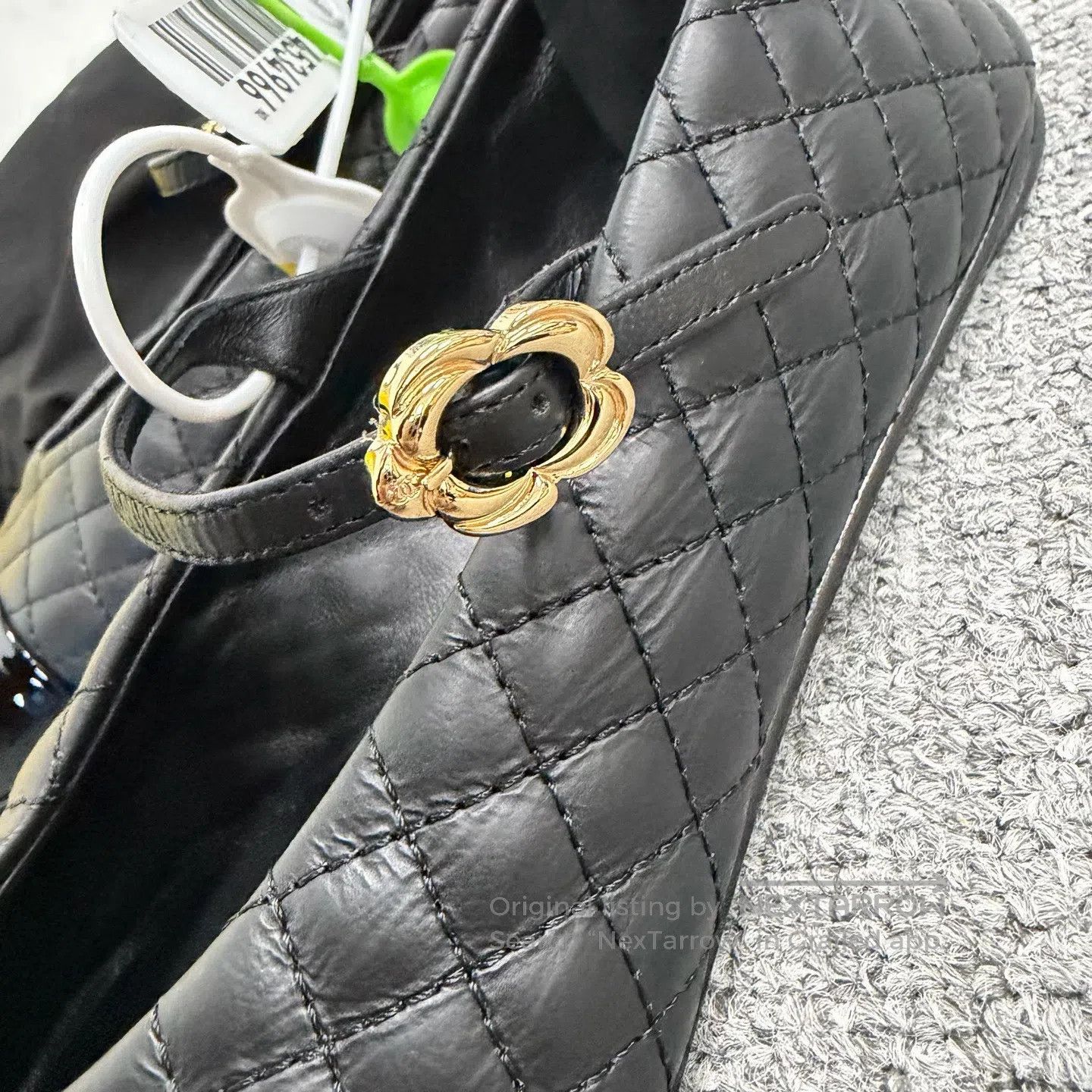 Chanel Chanel Raster pattern Mary Jane flats| Size US 6.5 / IT 36.5 - 4 Thumbnail