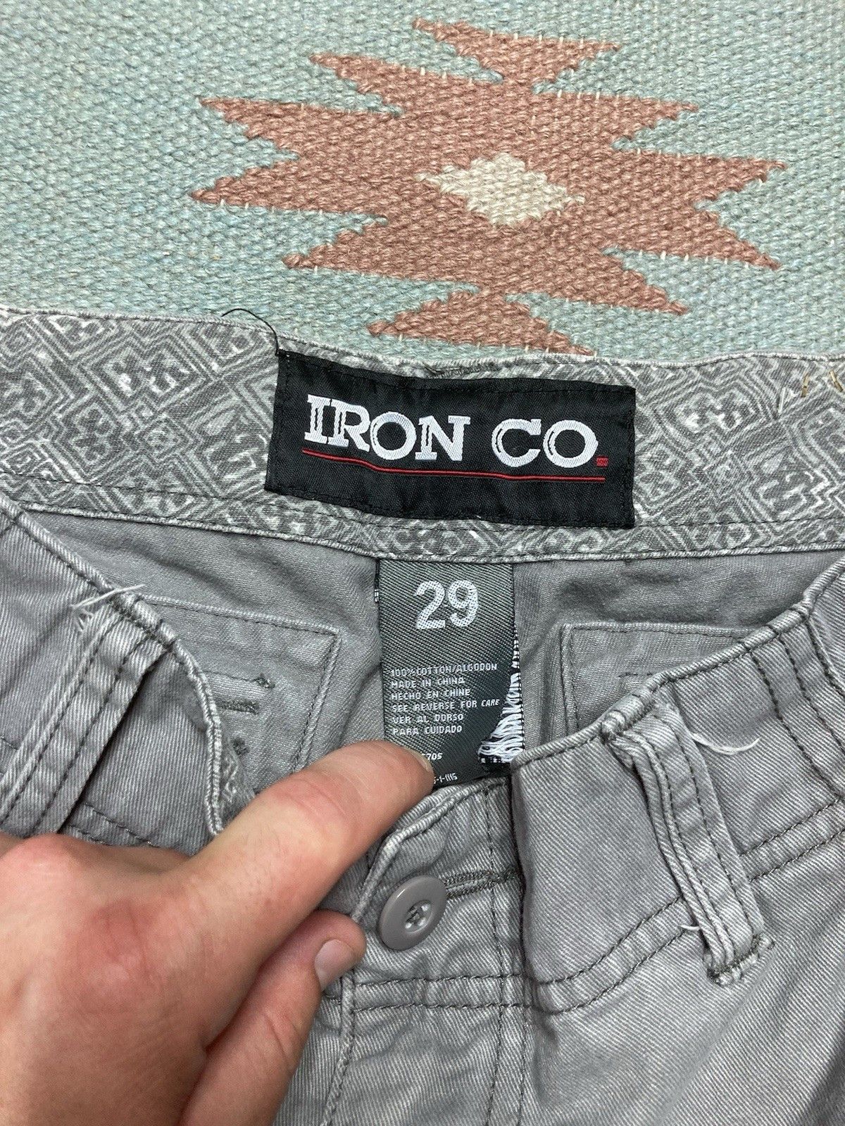 Iron Co. Iron Co cargo shorts hiking utility pockets cotton 32 Size US 32 / EU 48 - 4 Thumbnail