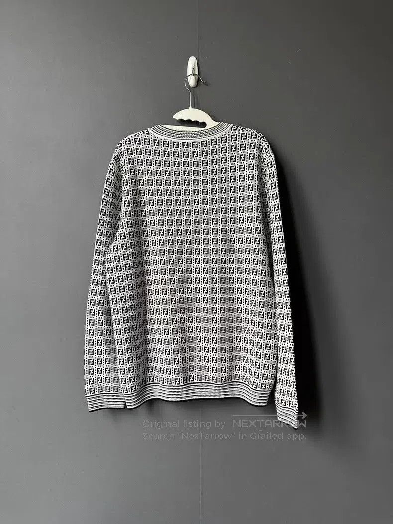Fendi Fendi All-over printed knit sweater Size US M / EU 48-50 / 2 - 2 Thumbnail