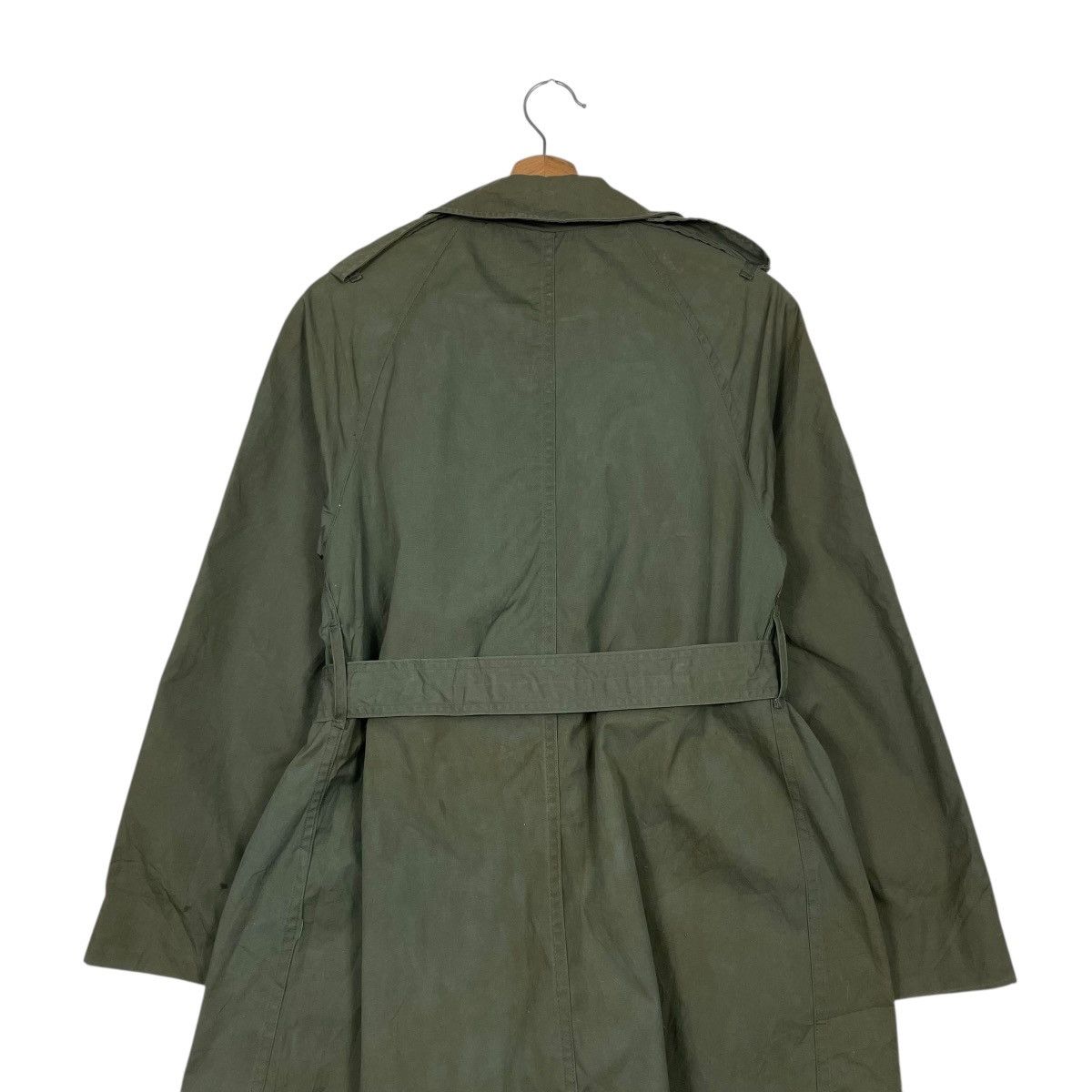 Vintage Vintage Brownwood Mfg US Military Double Breasted Trenchcoat Size L / US 10 / IT 46 - 9 Thumbnail