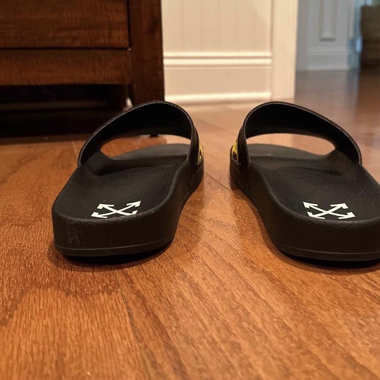 Off-White Industrial Belt Slides Size US 12 / EU 45 - 4 Thumbnail