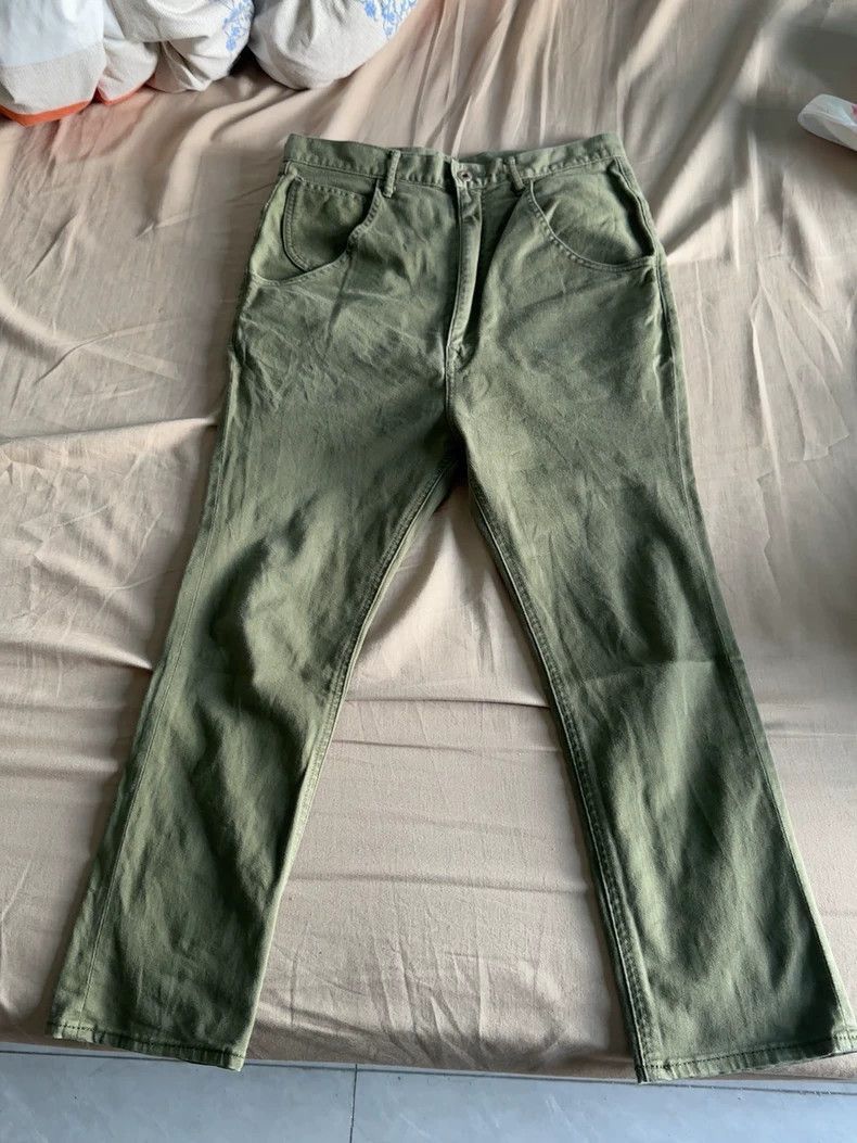 Kapital KAPITAL Vintage Green Casual Pants Size US 34 / EU 50 - 2 Thumbnail