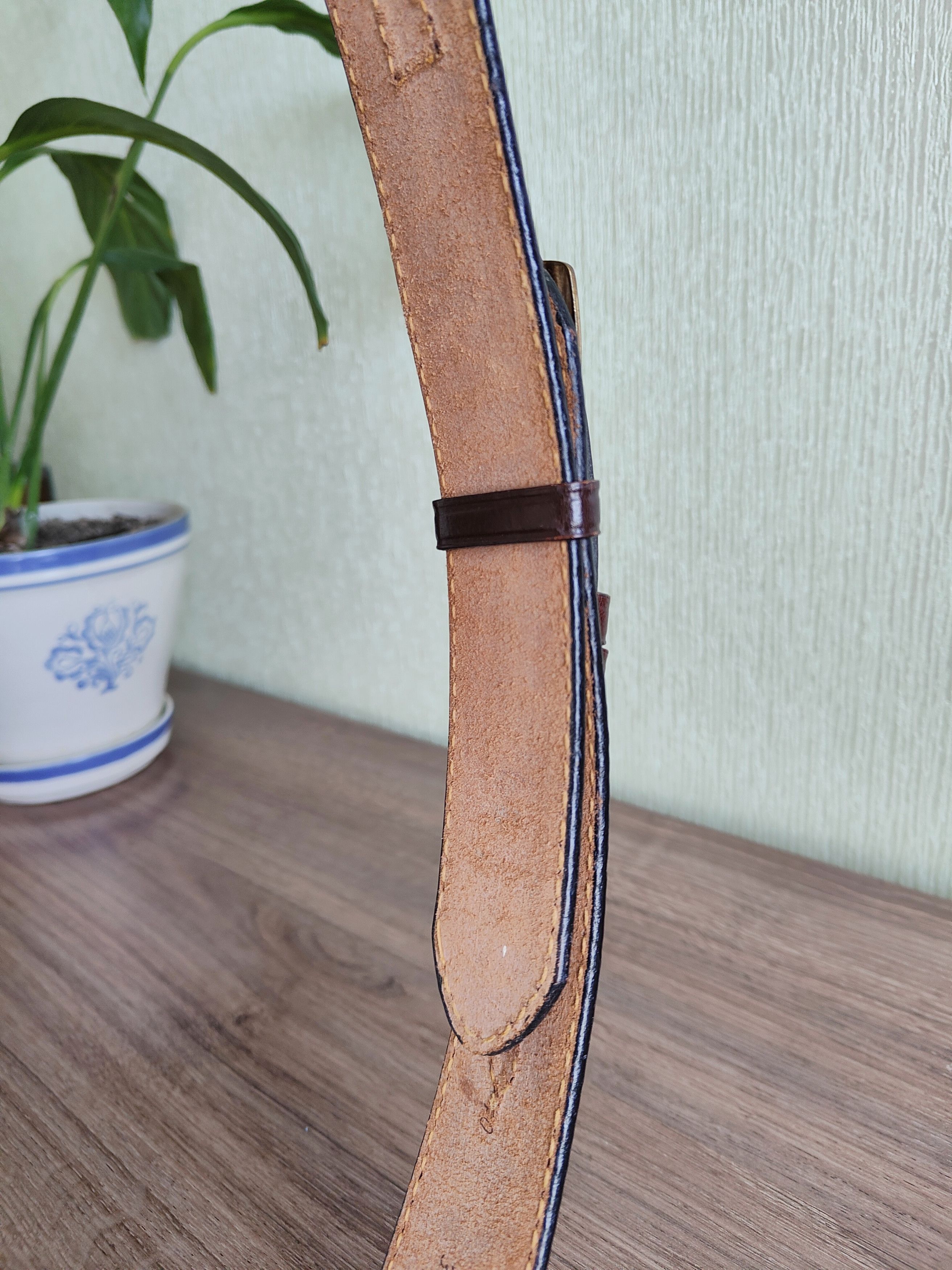 Tony Lama Vintage Tony Lama Leather Belt Made in USA Size ONE SIZE - 9 Thumbnail