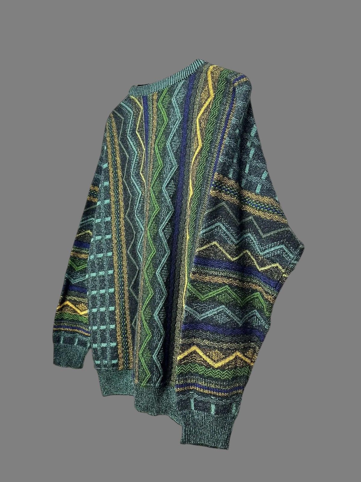 Carlo Colucci Vintage Multicolour Carlo Colucci Knit Sweater Coogi Canada Size US L / EU 52-54 / 3 - 13 Thumbnail