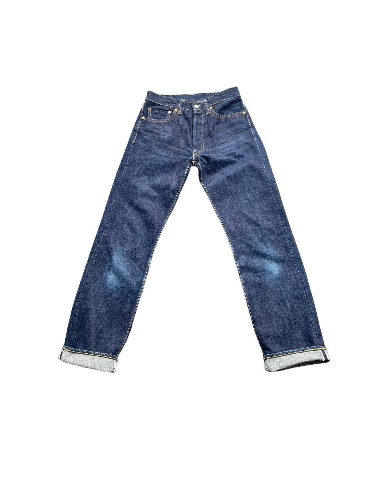 The Flat Head R.J.Blues Selvedge Denim Size US 27 - 1 Thumbnail