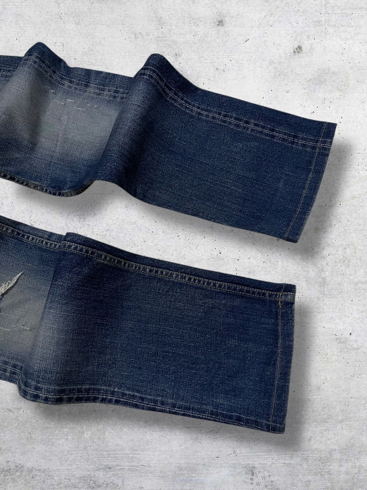 JOSEPH HOMME VINTAGE JOSEPH HOMME DISTRESSING CUT OG DESIGN DENIM 90S Size US 29 - 5 Thumbnail