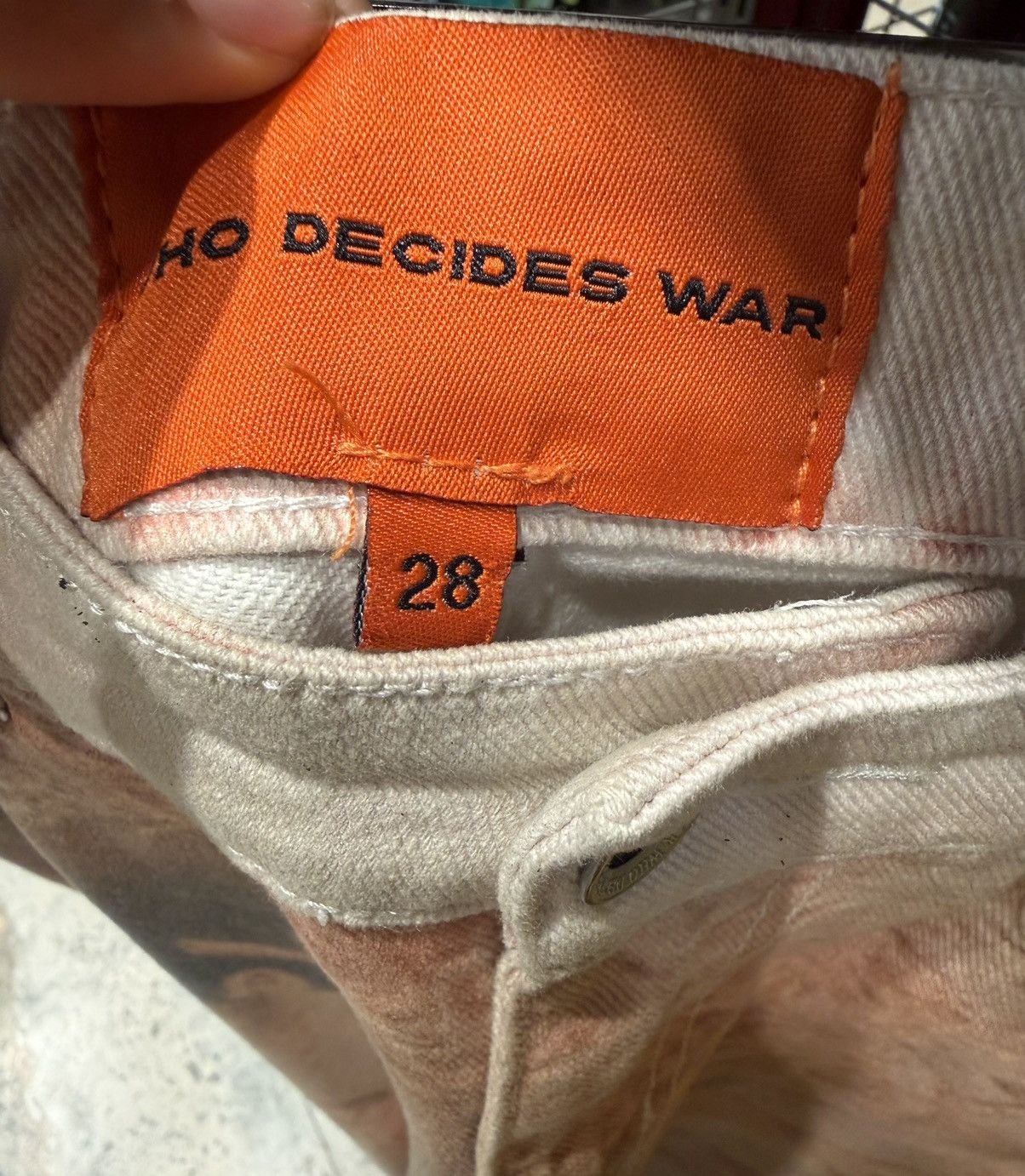 Who Decides War Who decides war denim Size US 28 / EU 44 - 3 Thumbnail