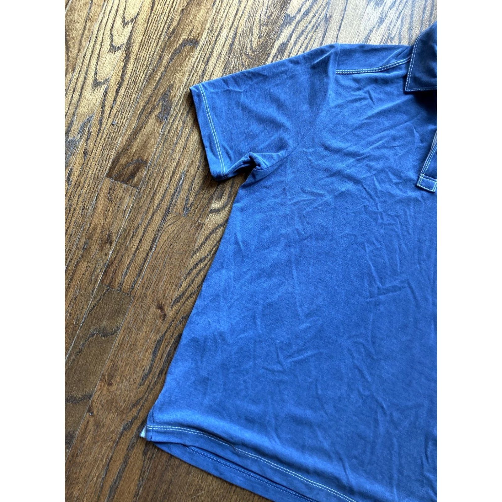 Tommy Bahama Tommy Bahama Polo Shirt Mens Small Shoreline Surf Midnight Blue Short Sleeve Polo Shirt Size US S / EU 44-46 / 1 - 2 Thumbnail