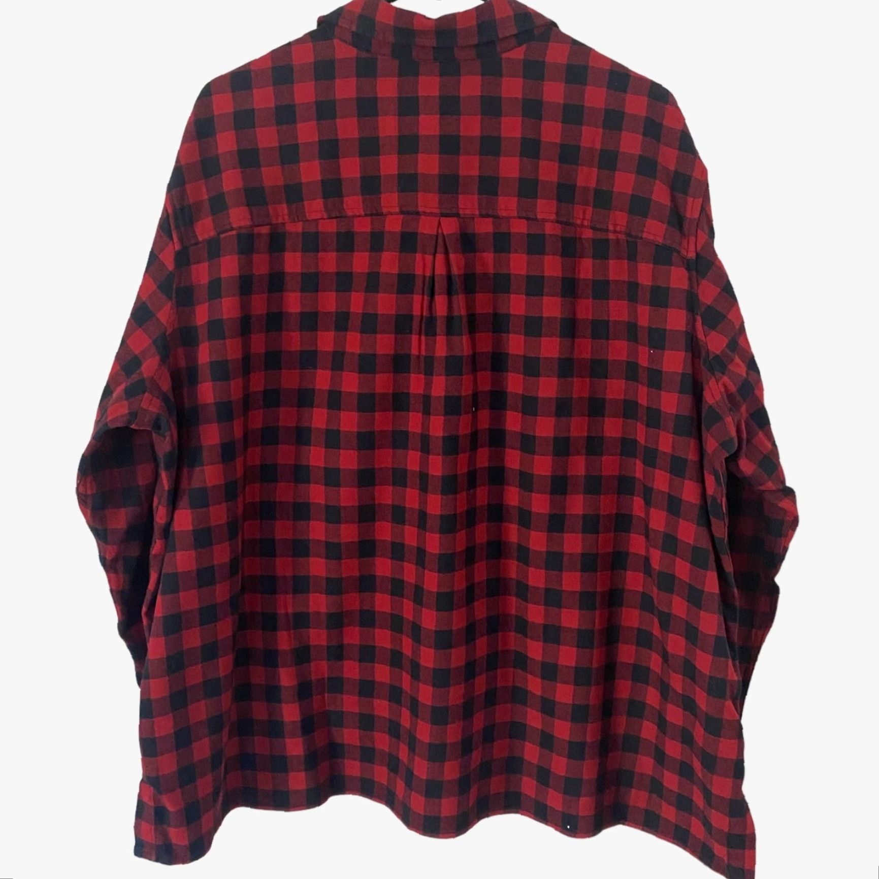 Carhartt VINTAGE Carhartt Rugged Flex Button-Up Flannel Shirt Red Black Buffalo Plaid Womens Plus 2X Casual Western Size XXL / US 16-18 / IT 52-54 - 3 Thumbnail