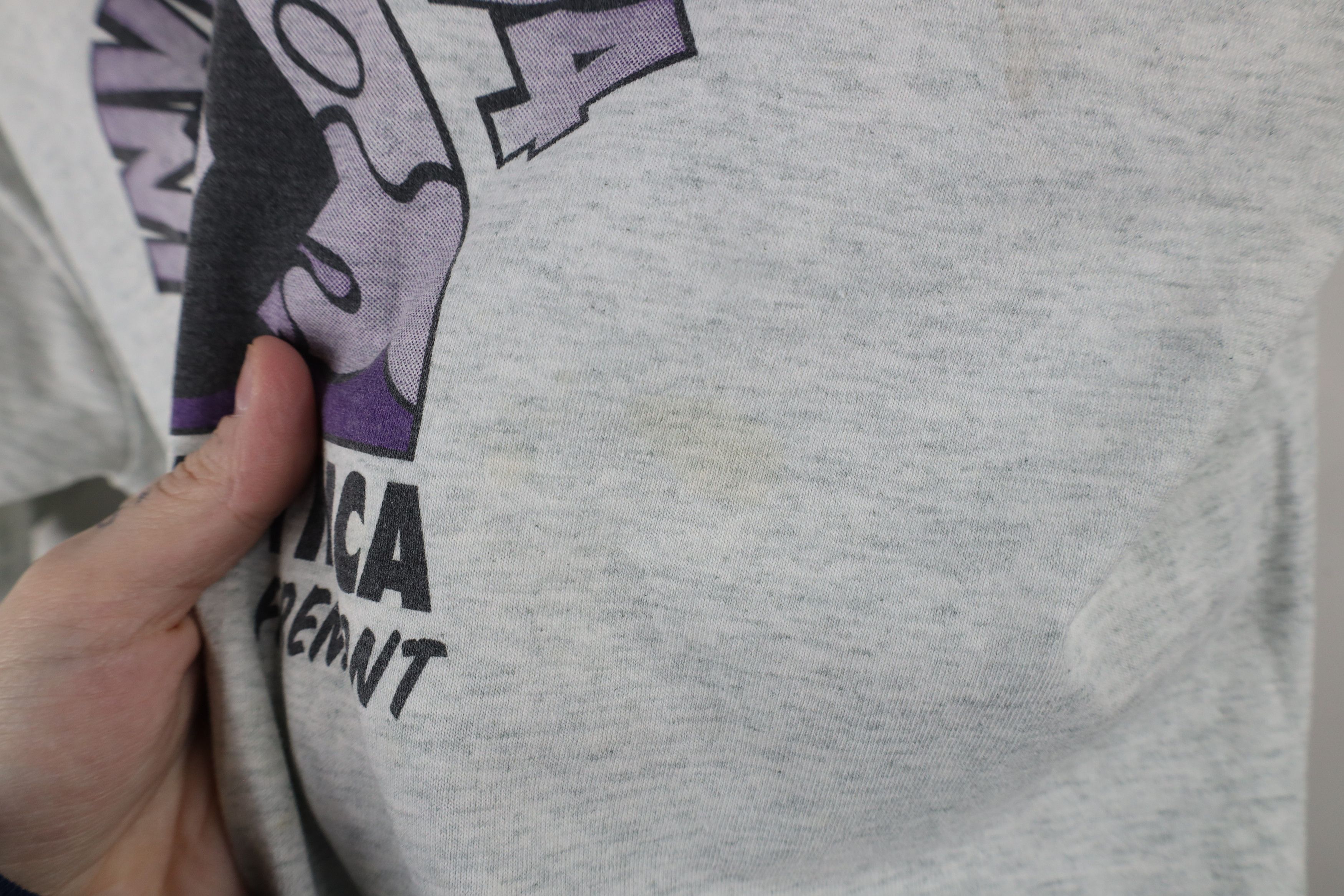 Vintage Vintage 90s YMCA Invitational Swimming Pool T-Shirt Gray USA Size US XL / EU 56 / 4 - 5 Thumbnail