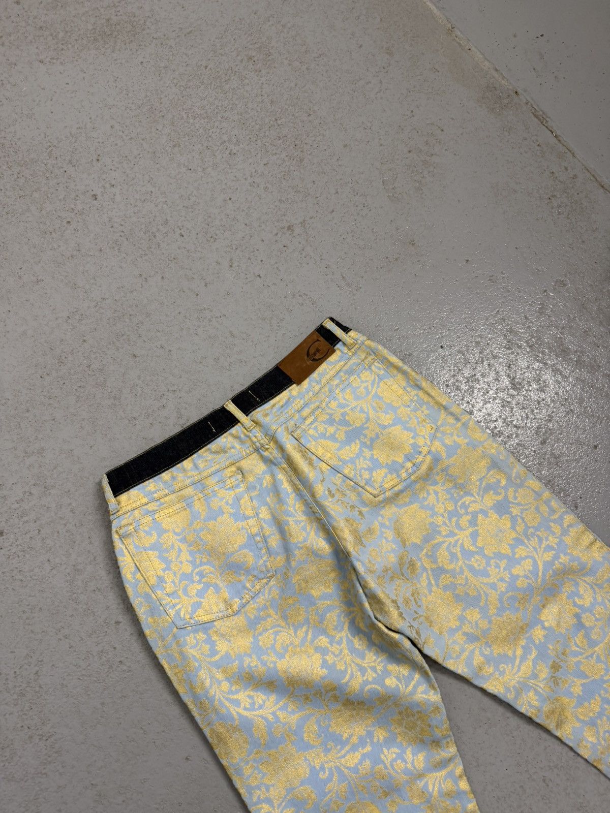 Just Cavalli Vintage Just Cavalli Overprinted Jeans Size 31" - 15 Thumbnail