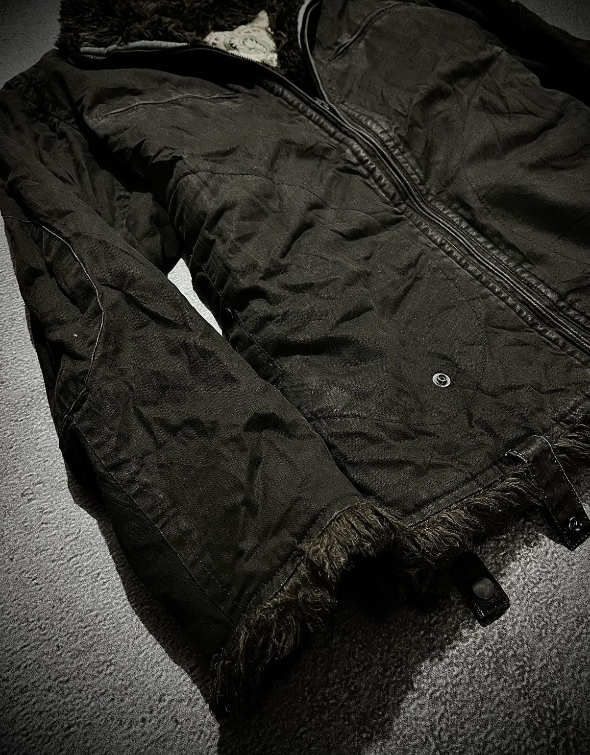 Chevignon Crazy Fur Japanese Chevignon Canvas Fur jacket Yasuyuki Styl Size US L / EU 52-54 / 3 - 2 Thumbnail