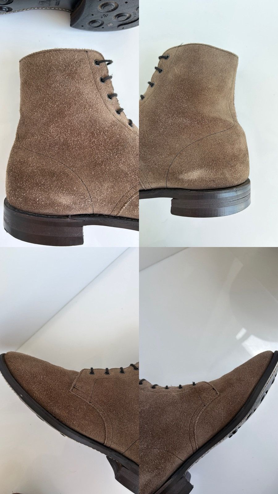 Church's Church’s Evington D Custom Grade Men’s Suede Dress Boots Size US 9 / EU 42 - 13 Thumbnail