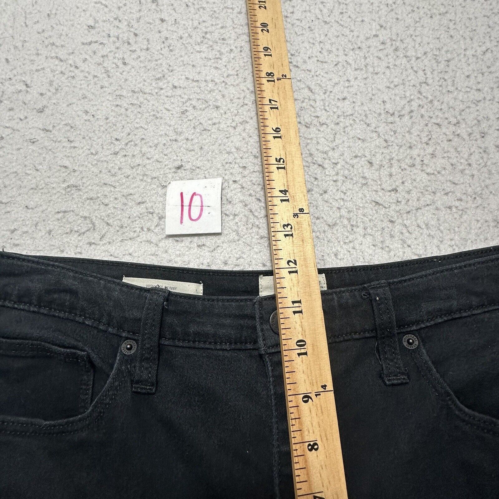 Other Universal Thread 14 Regular Black Straight Leg Jeans (36x27) Size 36" / US 14 / IT 50 - 8 Thumbnail