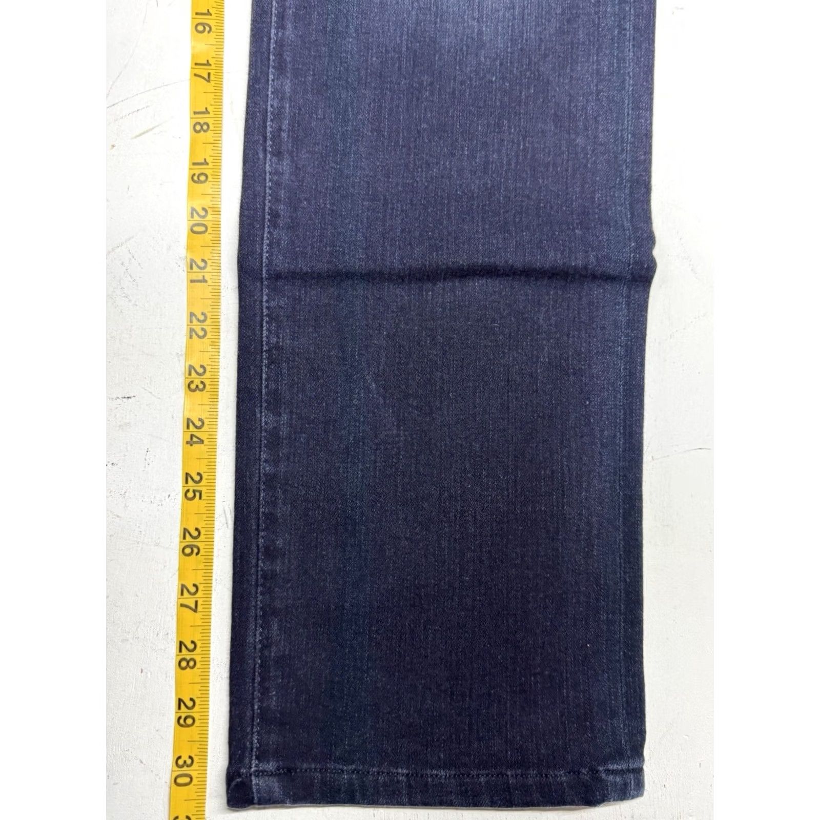 Vintage AG Adriano Goldschmied The Graduate Tailored Leg Dark Wash Jeans Mens 31x20.5 Size US 31 - 7 Thumbnail