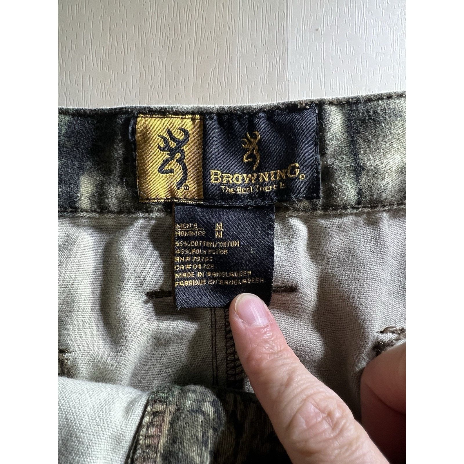 Mossy Oaks Browning Camo Cargo Pants Size M Mossy Oak Break Up Hunting Size US 30 / EU 46 - 6 Thumbnail