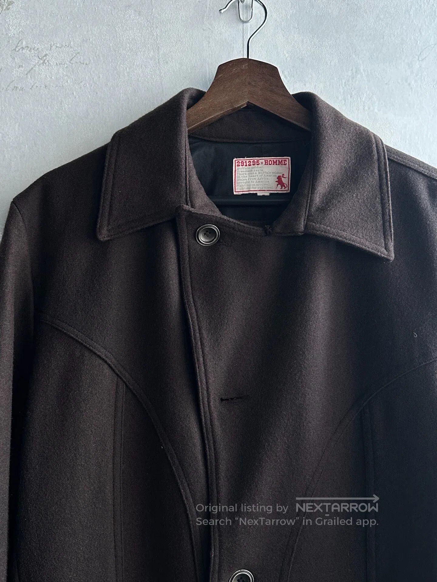 291295=Homme 291295 homme Special-cut button-down jacket| Size US L / EU 52-54 / 3 - 3 Thumbnail
