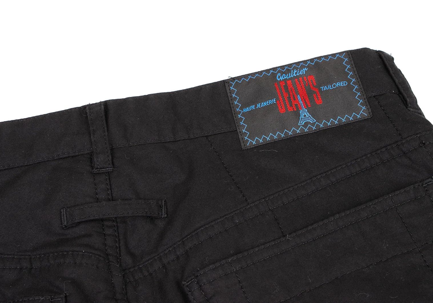 Jean Paul Gaultier Checker Stitch Pad Pants Black Size 46 Size US 30 / EU 46 - 13 Thumbnail