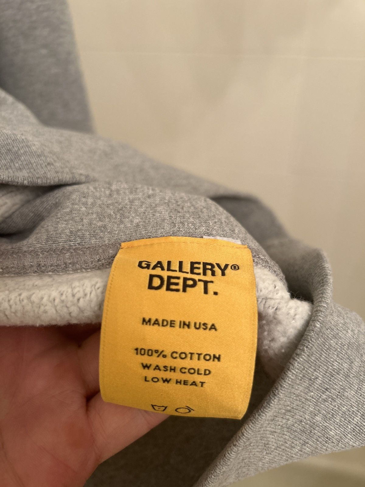 Gallery Dept. Gallery Dept. Logo Hoodie - Heather Grey Size US L / EU 52-54 / 3 - 5 Thumbnail