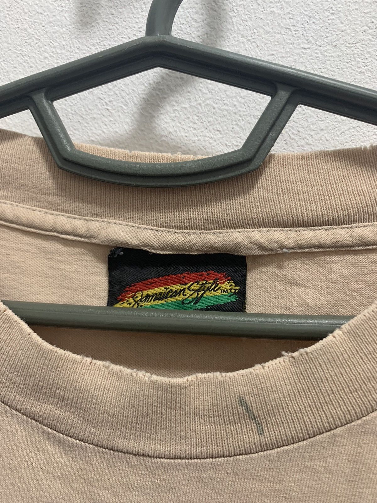 Other Vintage 90s Jamaican Style Irie Roots Distressed T-Shirt Size US XL / EU 56 / 4 - 5 Thumbnail