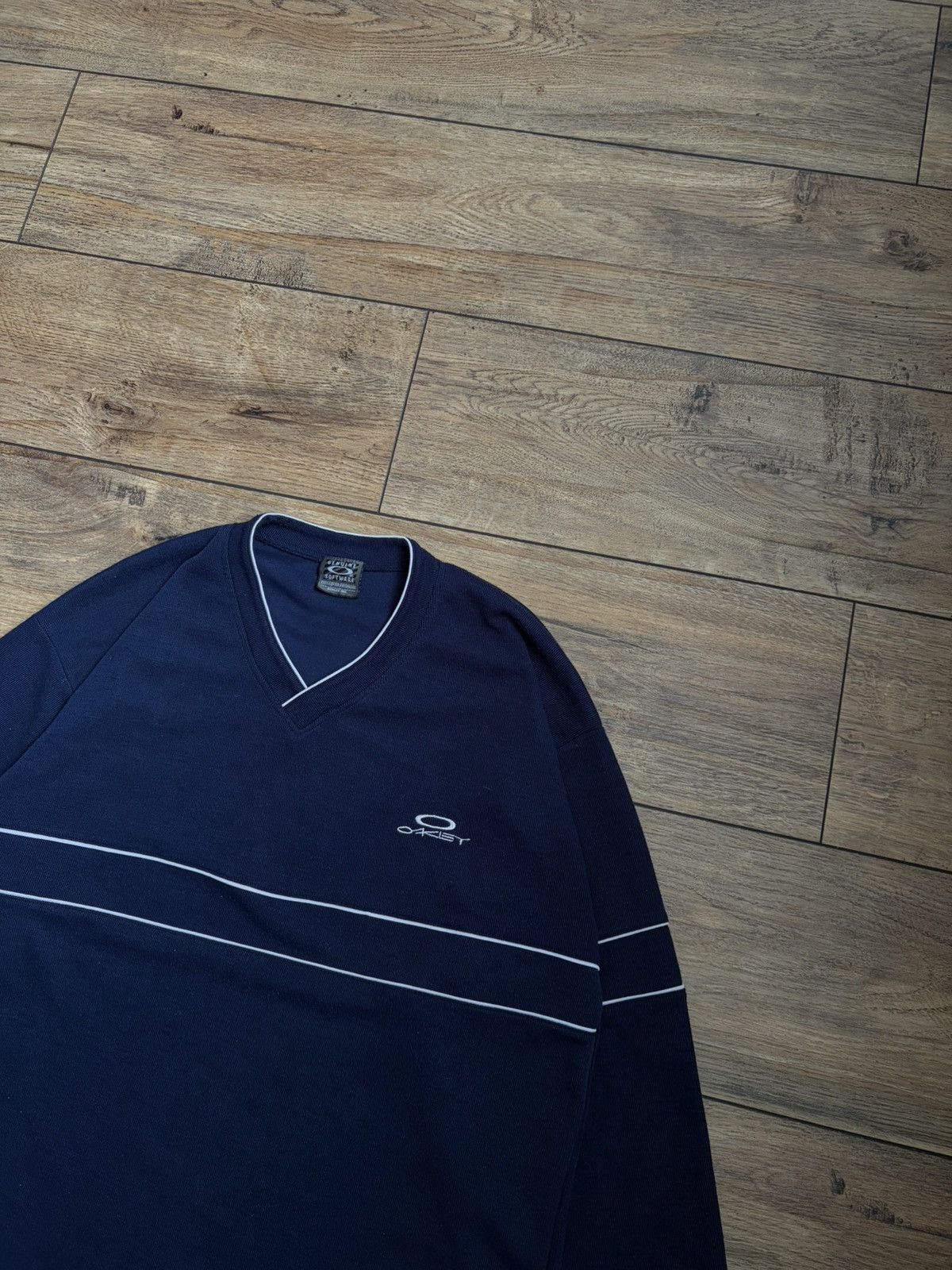Oakley Oakley Vintage Dark Blue Sweatshirt Size US L / EU 52-54 / 3 - 3 Thumbnail