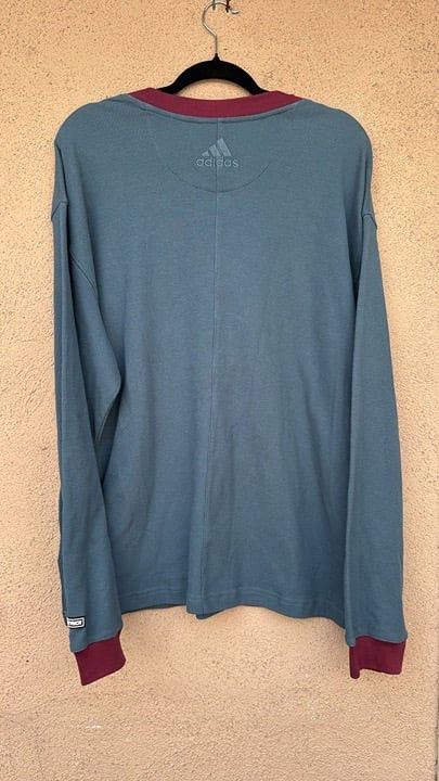 Adidas × Daniel Patrick Adidas x Daniel Patrick Medium Long Sleeve Shirt Blue New D Size US M / EU 48-50 / 2 - 4 Thumbnail