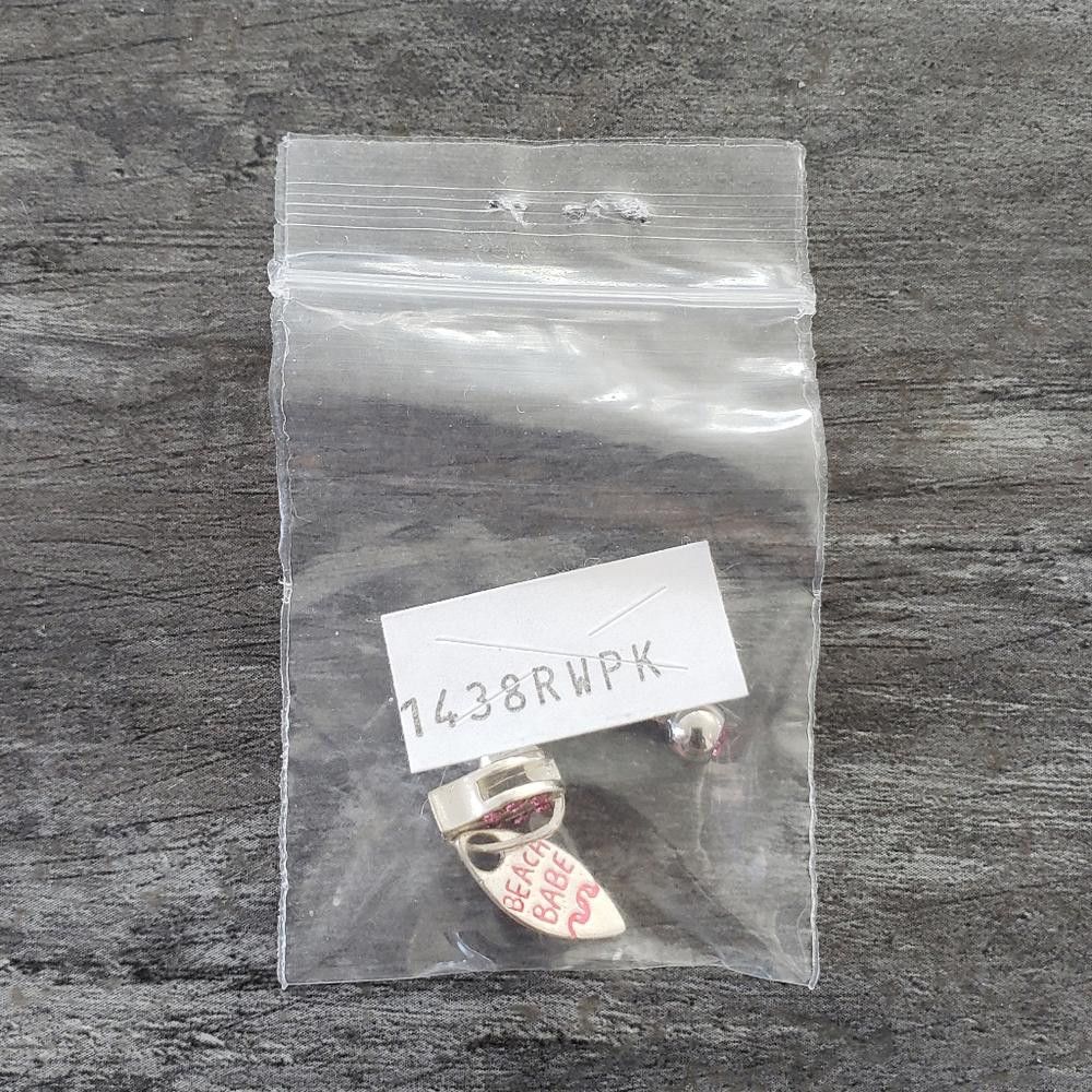 Designer Pink Beach Babe Complimentary Navel Ring Size ONE SIZE - 1 Preview