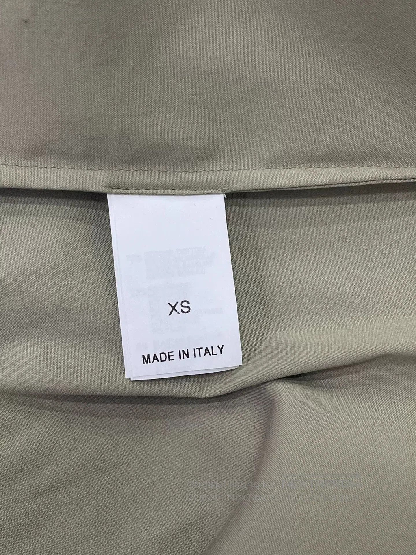 Brunello Cucinelli Brunello Cucinelli Green Beaded Collar Shirt. Size US XS / EU 42 / 0 - 5 Thumbnail