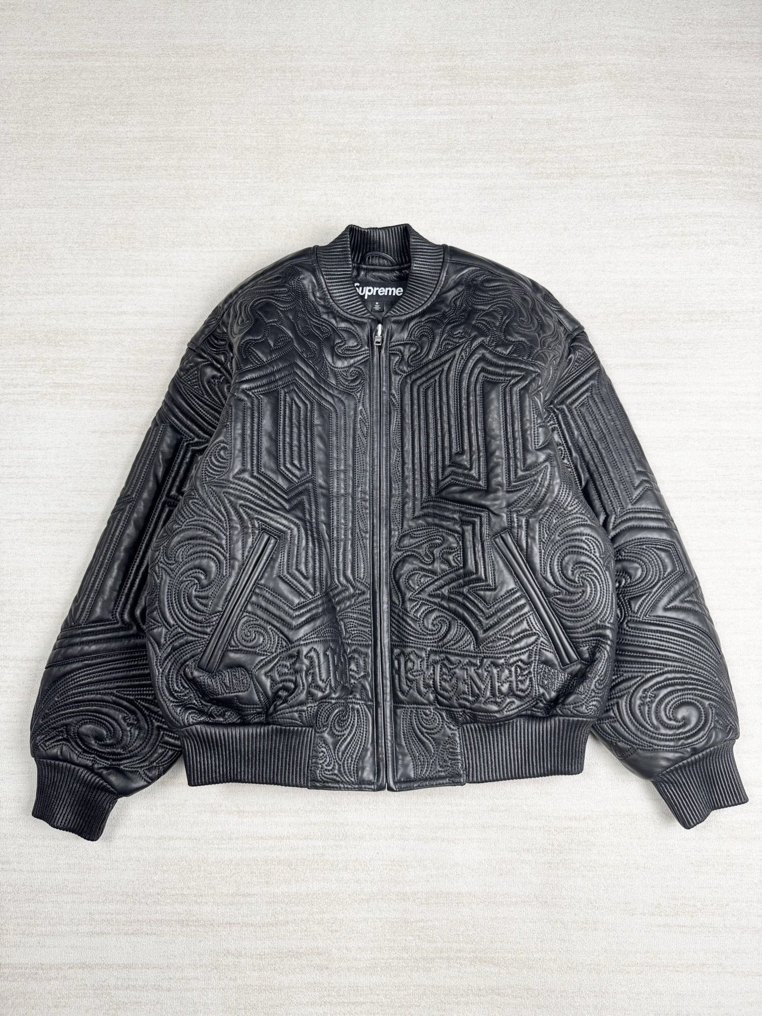 ジャケット・アウター supreme 18AW leather anorak  camo Supreme Leather Anorak Snow Camo Men's - FW18 - US
