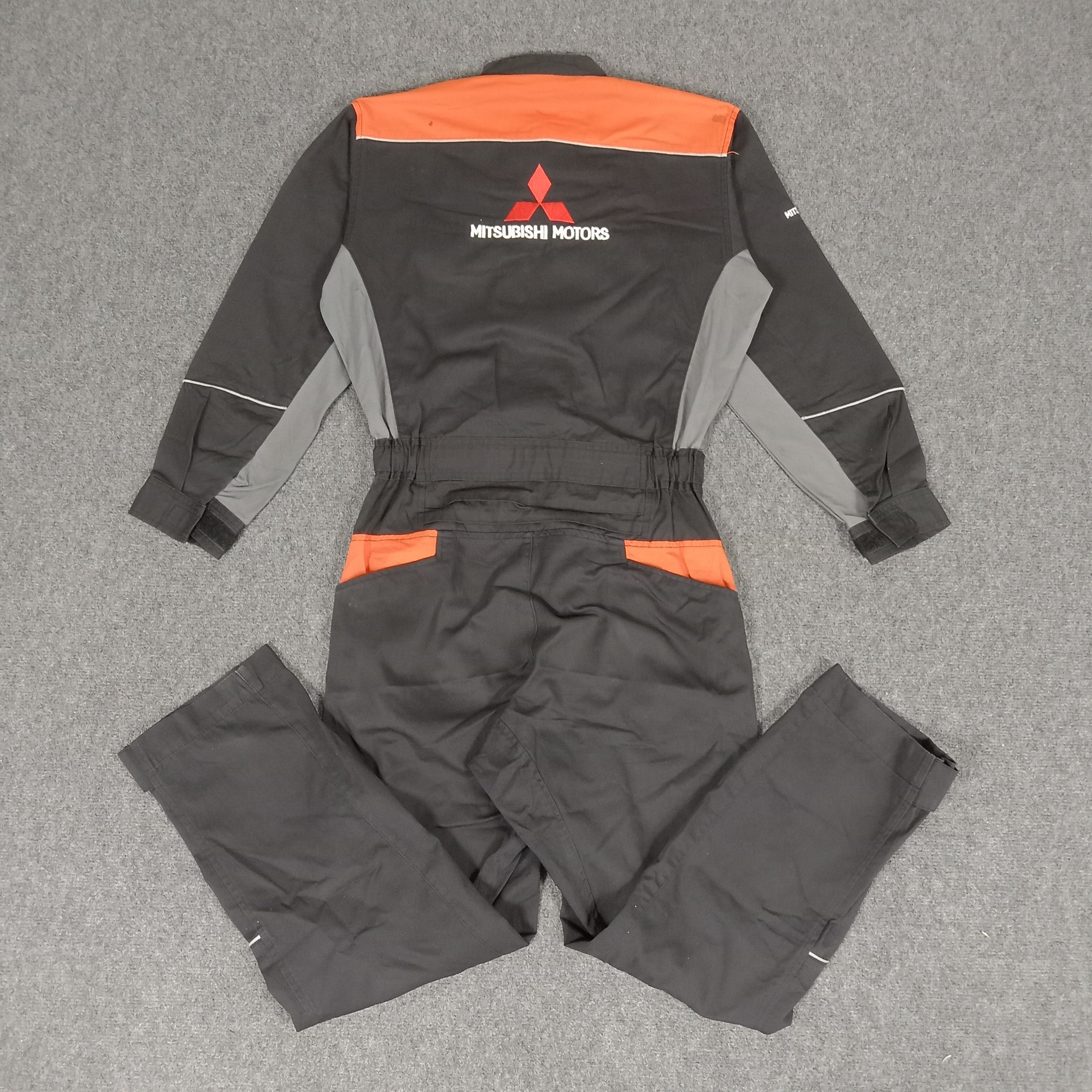 Japanese Brand × Vintage Mitsubishi Motors Racing Team Coverall Jacket Size US M / EU 48-50 / 2 - 1 Thumbnail