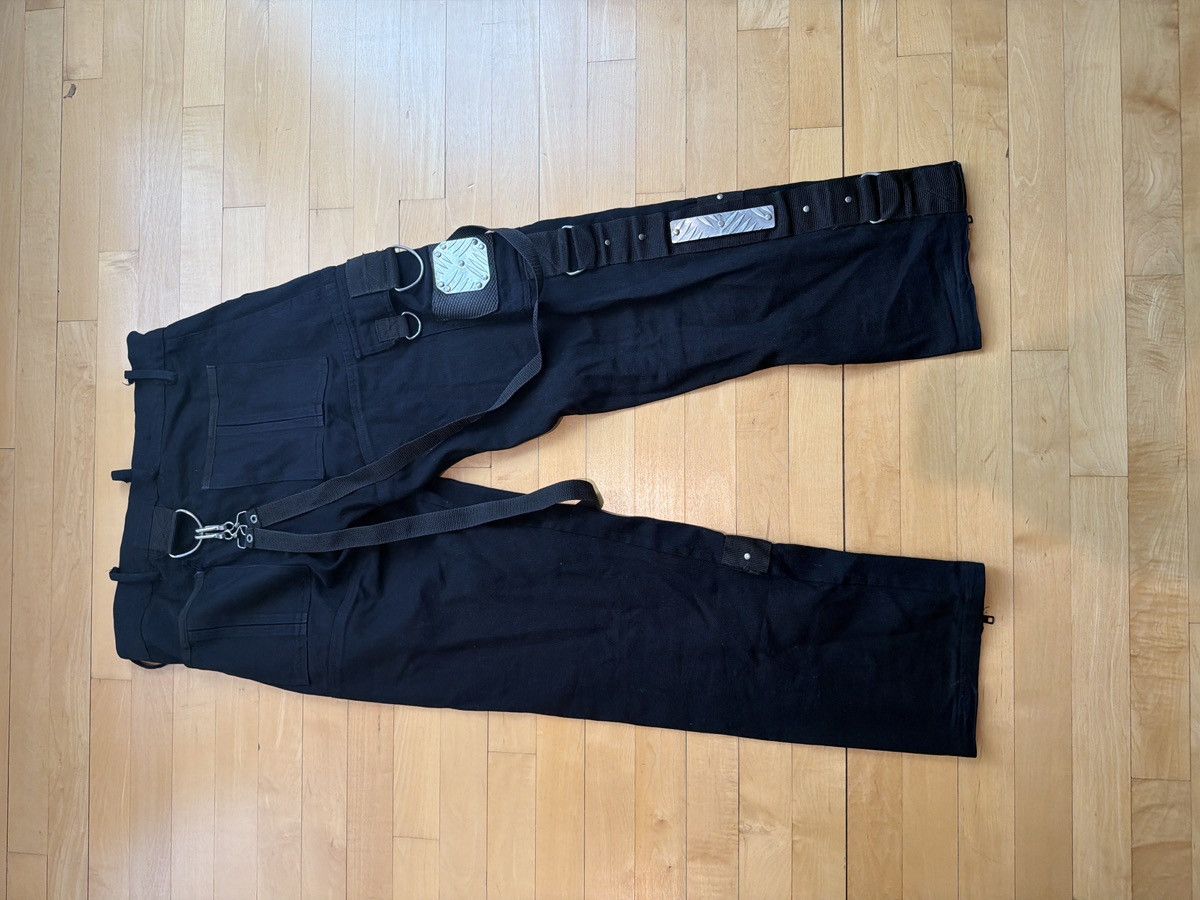 Japanese Brand Japanese S.D.U. black bondage pants Size US 32 / EU 48 - 6 Thumbnail