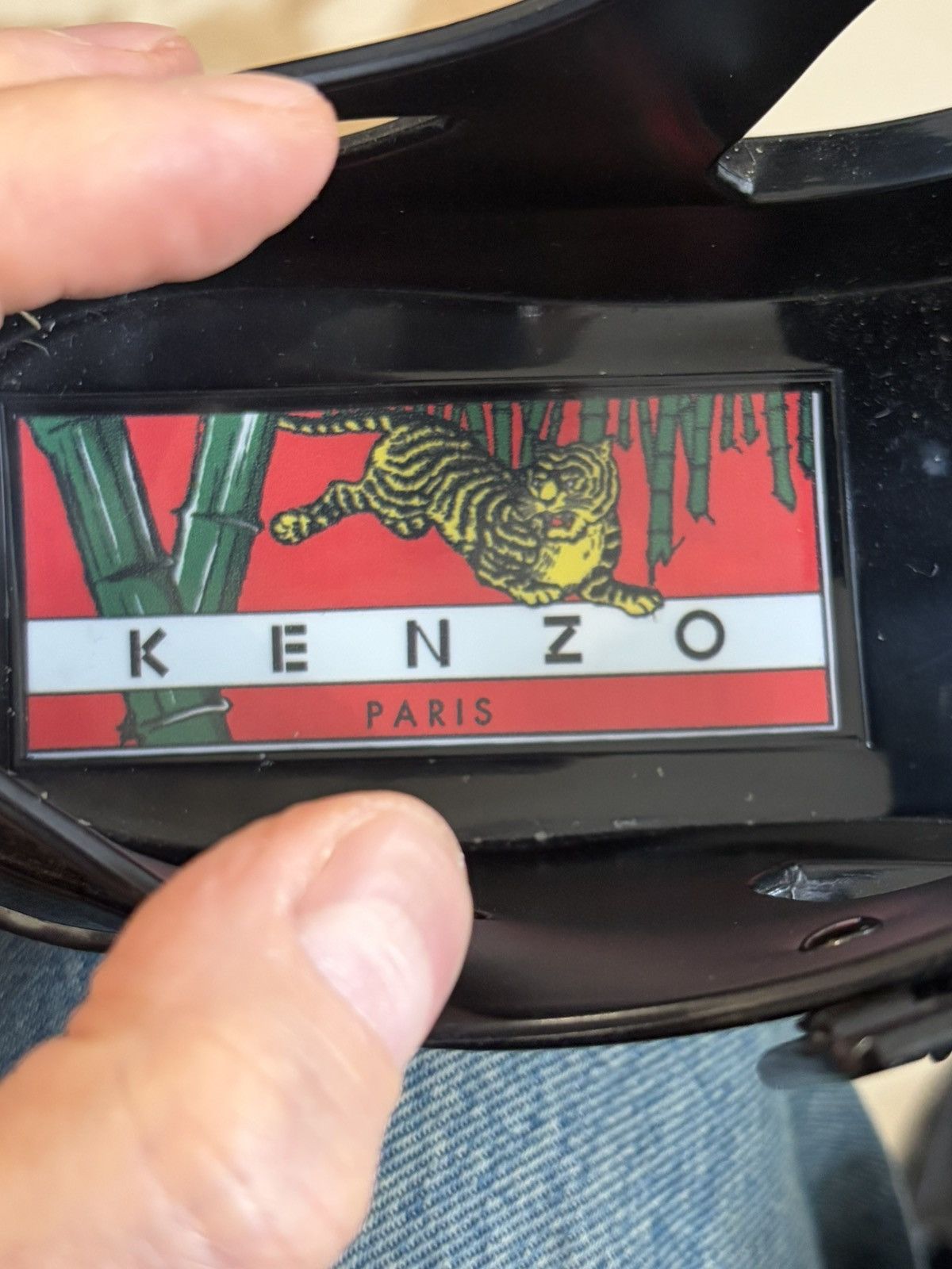 Kenzo Kenzo Rubber Mary Jane Sandals Size US 9 / EU 42 - 6 Thumbnail