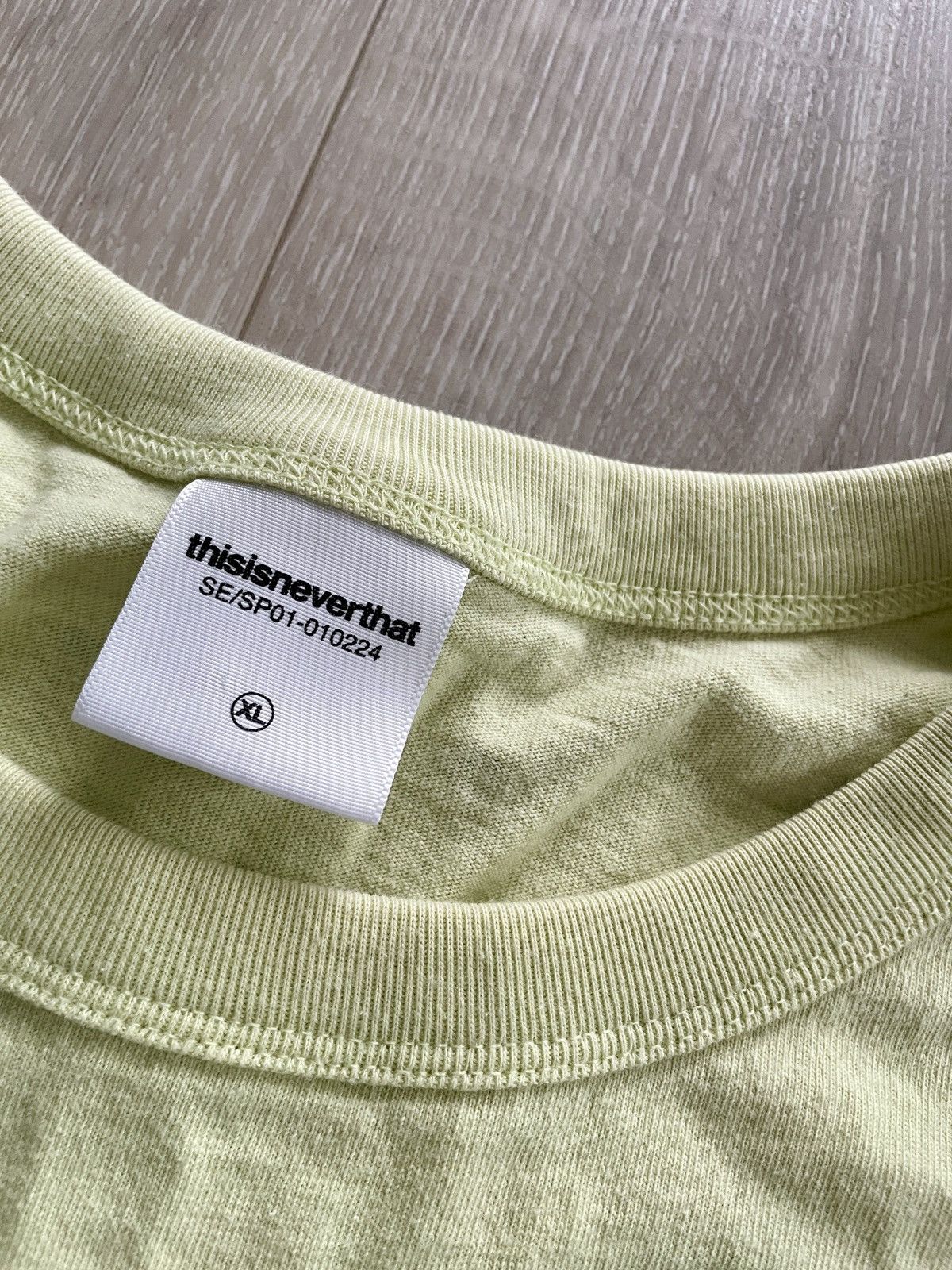 thisisneverthat Lime longsleeve XL Size US XL / EU 56 / 4 - 2 Thumbnail