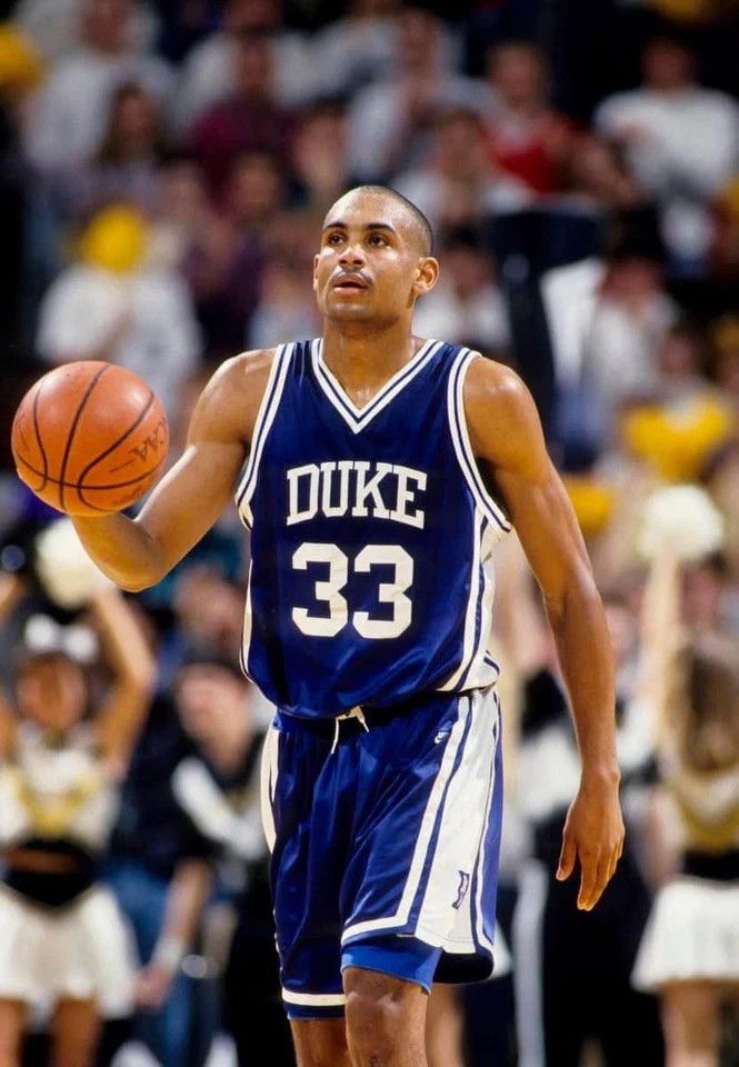 Nike DUKE BLUE DEVILS VINTAGE NIKE JERSEY 90S NCAA BASKETBALL Size US L / EU 52-54 / 3 - 9 Thumbnail