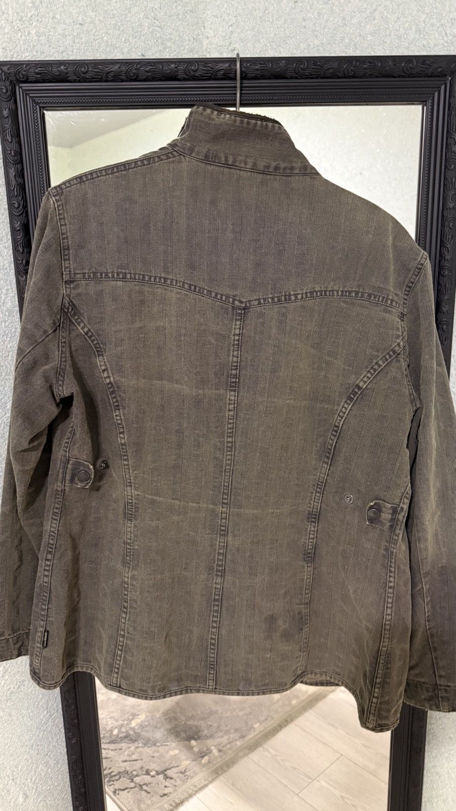 Barbour Barbour Natural Weathered Cotton Jacket Women's Size L / US 10 / IT 46 - 9 Thumbnail