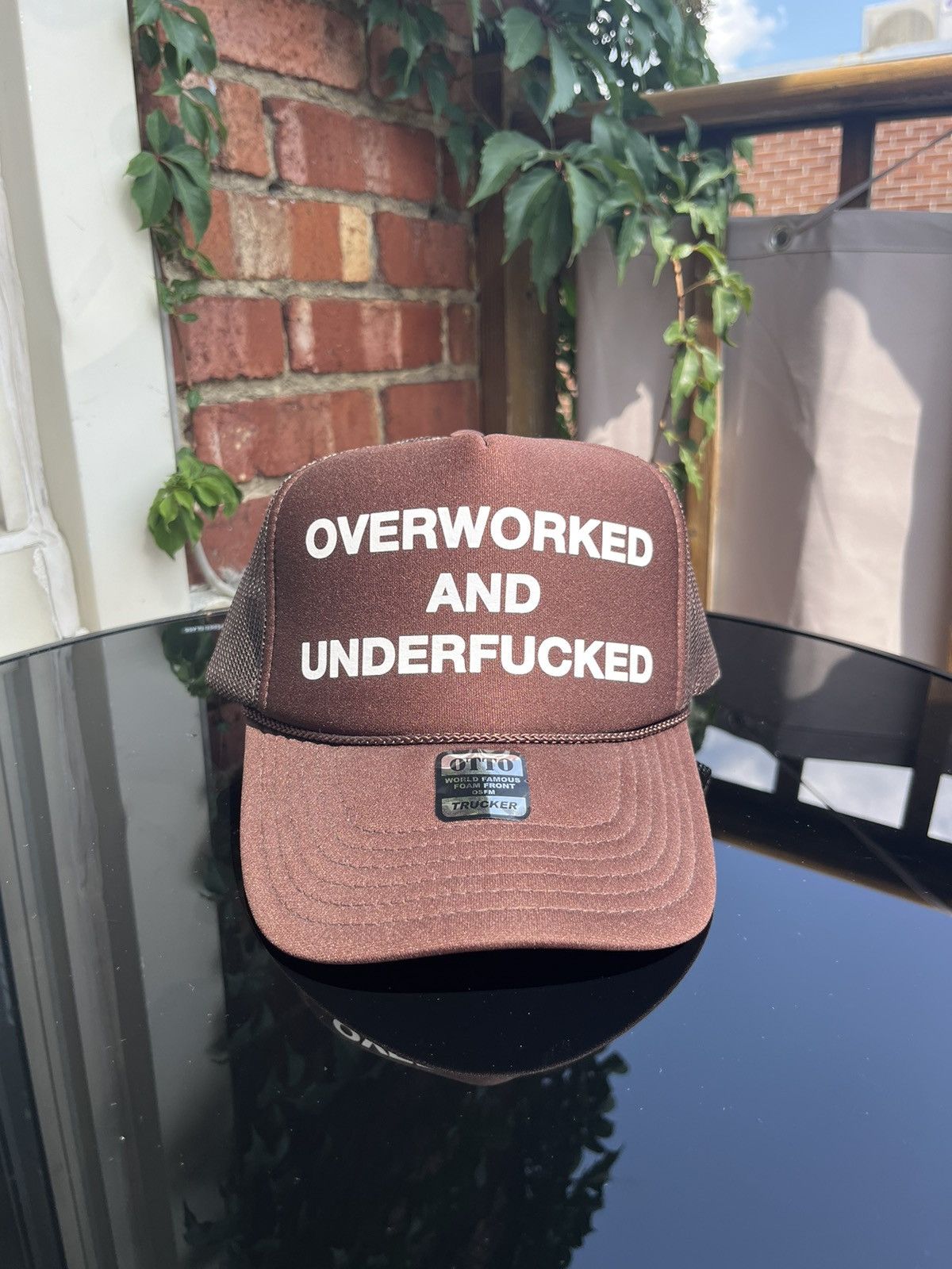 Otto Overworked and Underfucked hat Size ONE SIZE - 4 Thumbnail