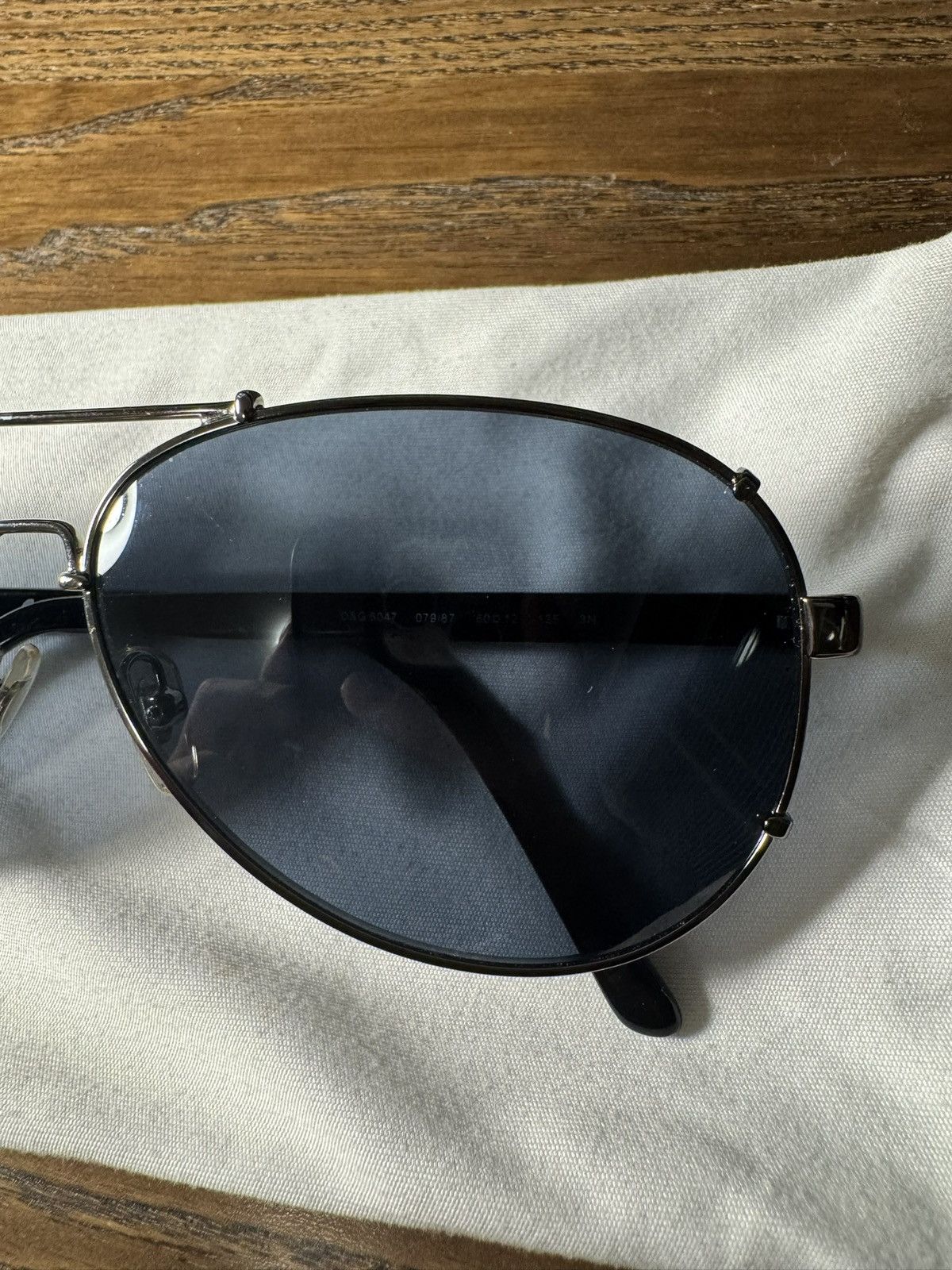 Dolce & Gabbana Dolce & Gabbana Aviators Size ONE SIZE - 6 Thumbnail