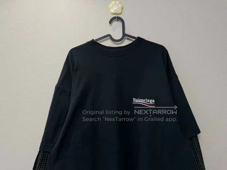 Balenciaga Balenciaga Black Coke Layered Long Sleeve. Size US L / EU 52-54 / 3 - 2 Thumbnail