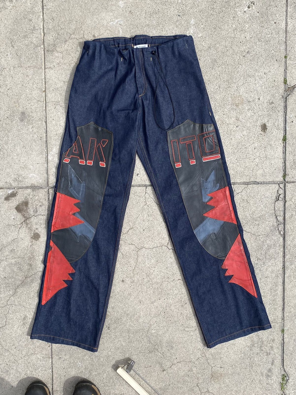 Per Gotesson Bungee Moto Jeans Size US 32 / EU 48 - 2 Thumbnail