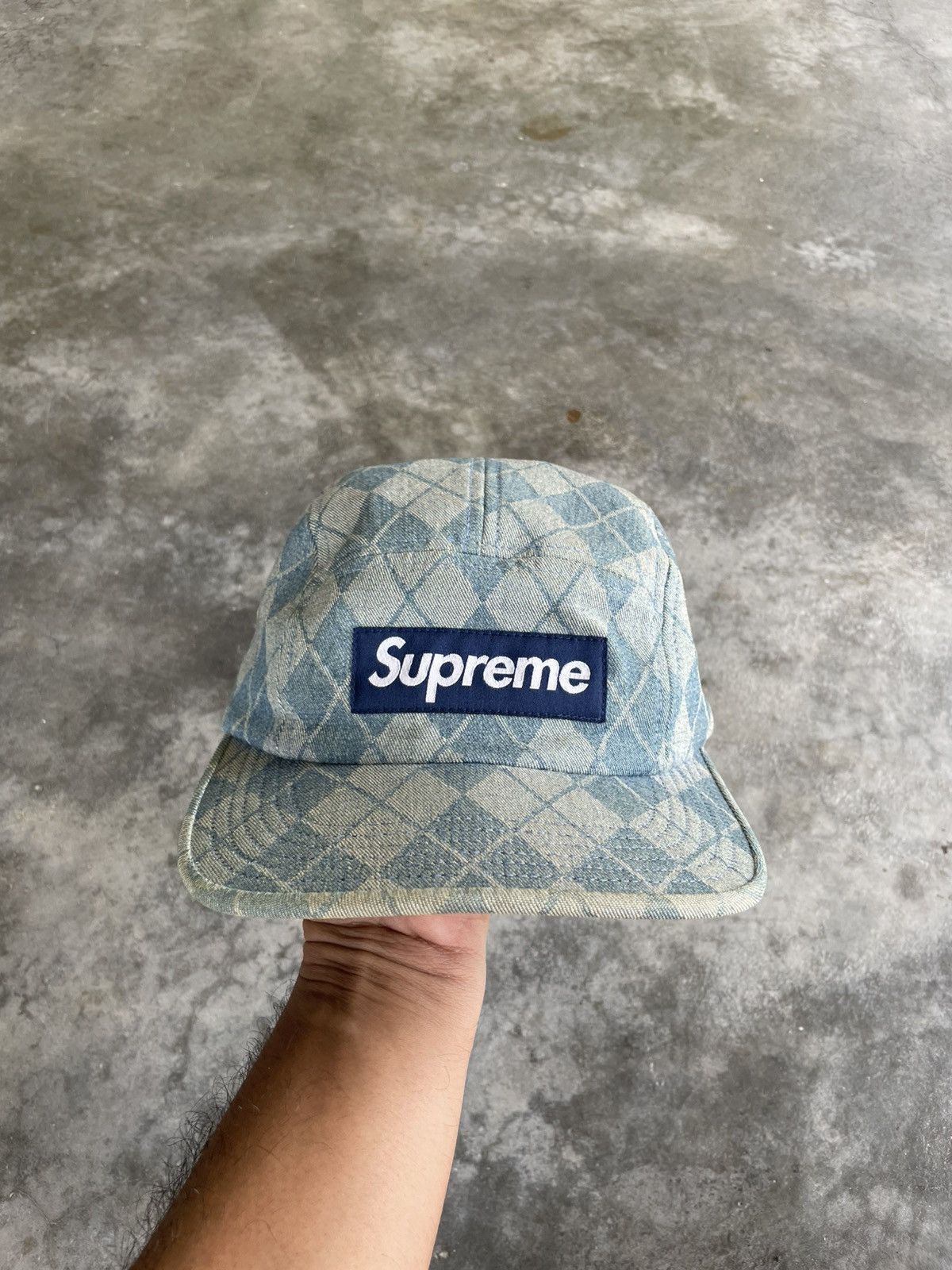 Supreme Supreme Argyle Camp Cap SS2014 Size ONE SIZE - 1 Thumbnail