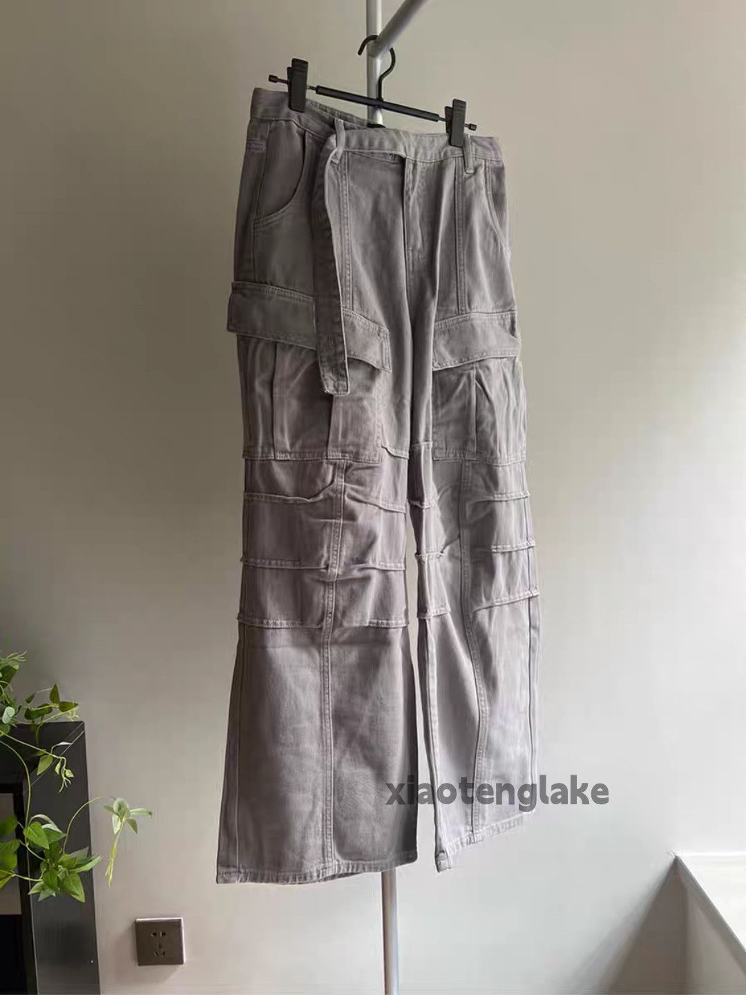 Designer Unisex utility loose baggy skate hiphop yuppie pants Size US 30 / EU 46 - 7 Thumbnail